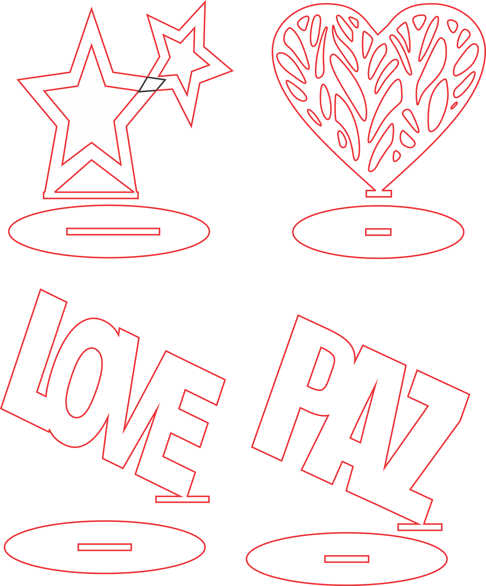 souvenirs love y paz