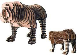 bulldog tridimensional