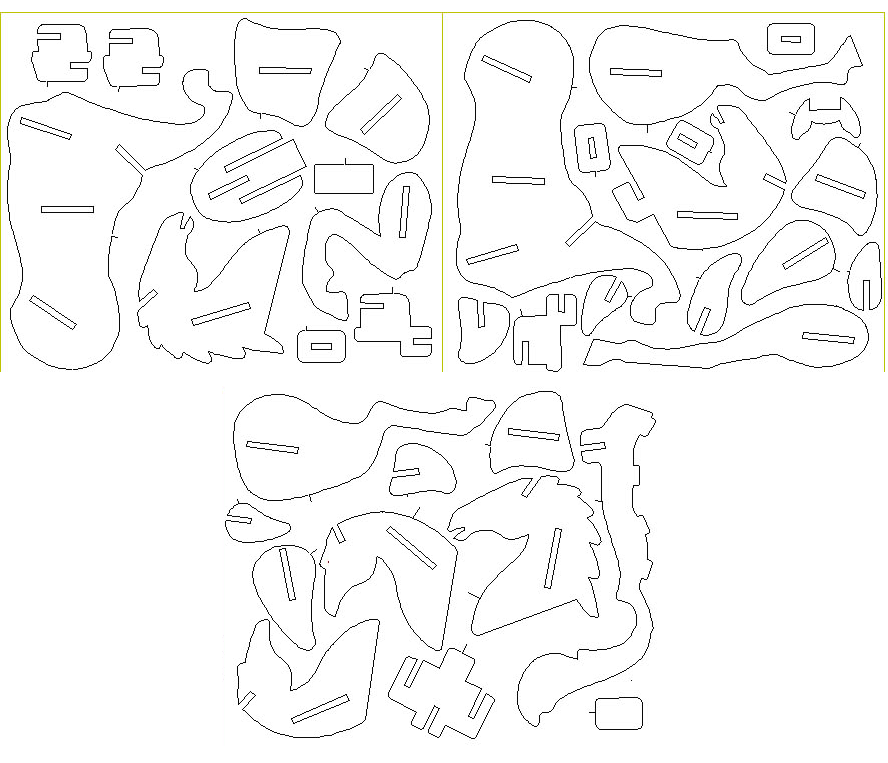 caballo de cuerpo completo armable