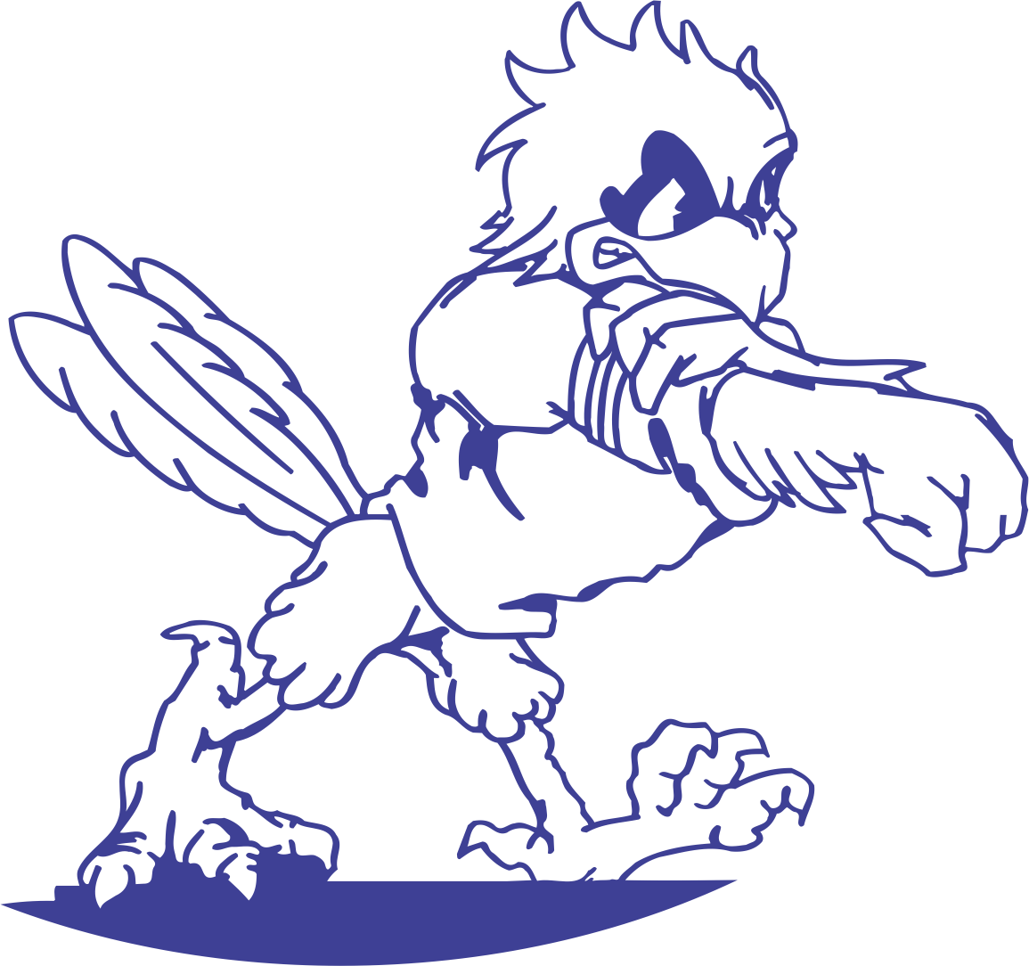 caricatura de águila