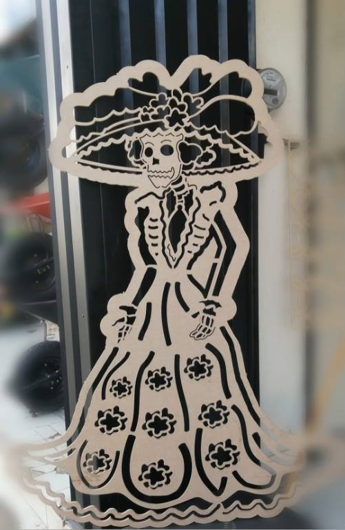 catrina de cuerpo completo