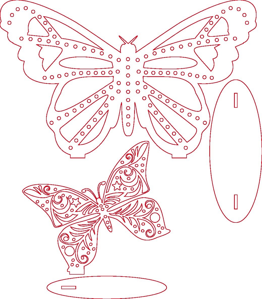 centro de mesa mariposa