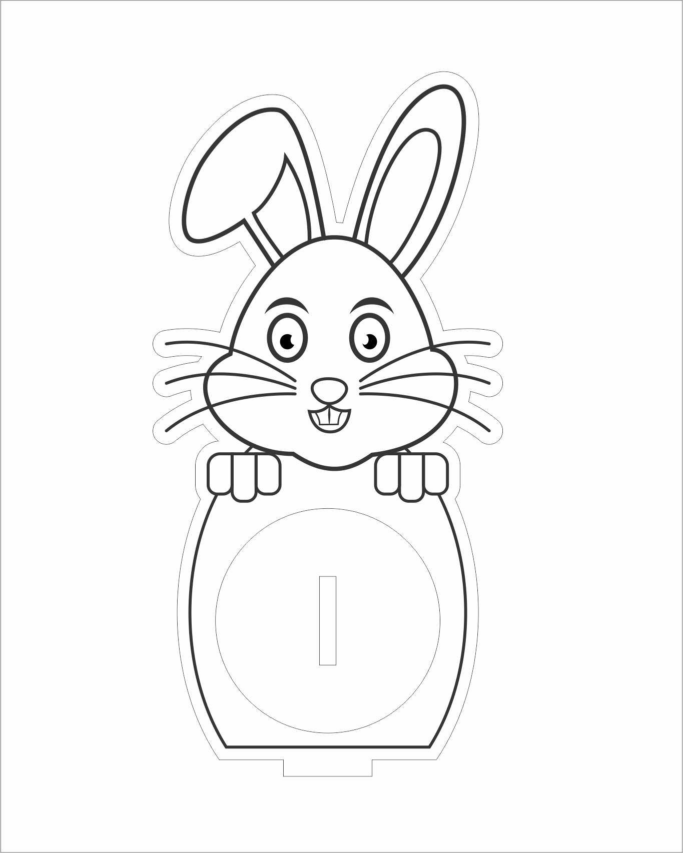 conejo para bombones