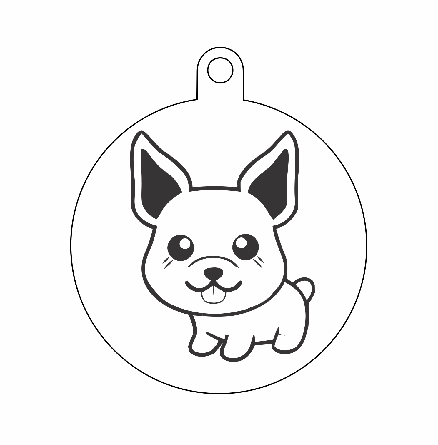 esfera perro chihuahua