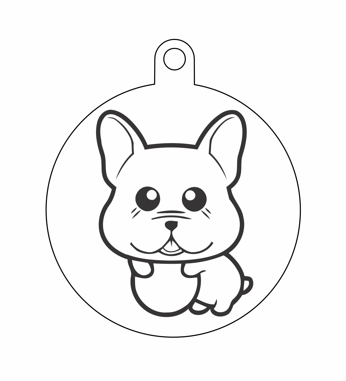 esfera perro con pelota