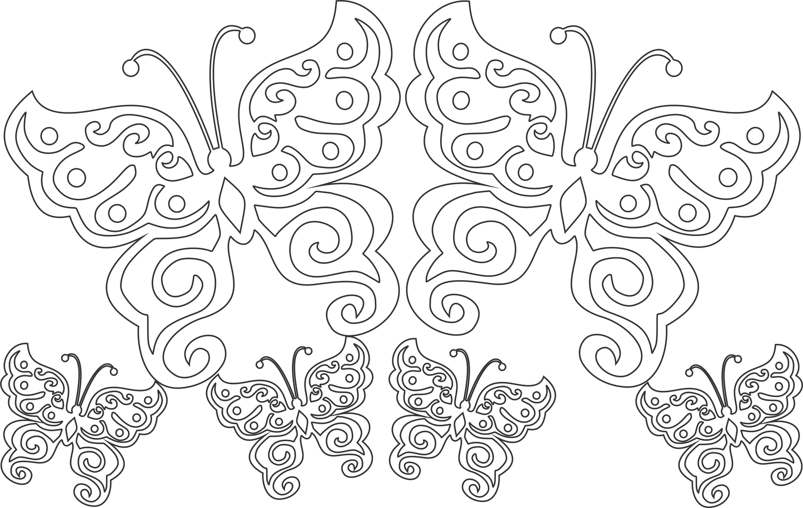 mariposas de garigoles