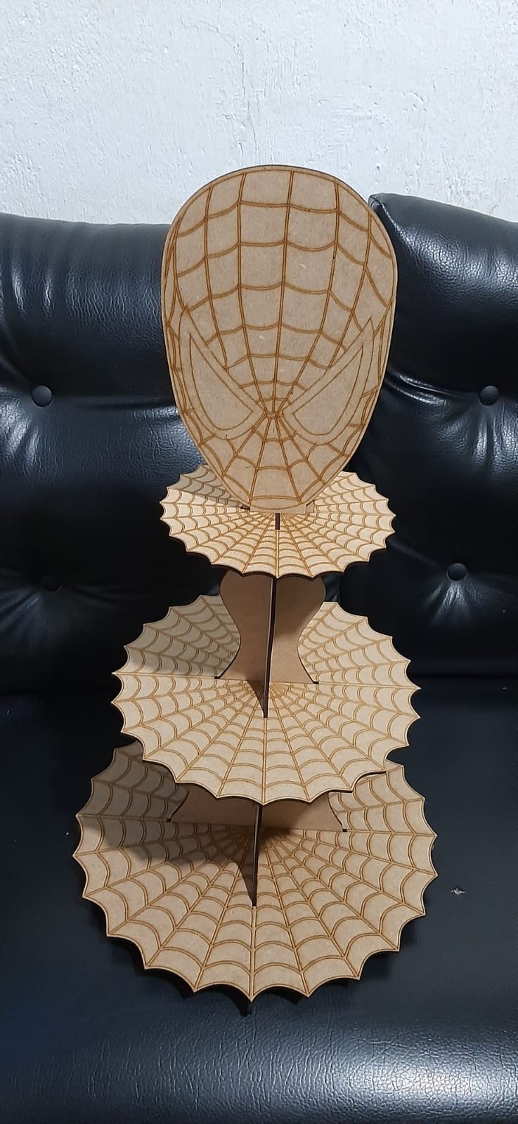 base para cupcakes de súper héroe