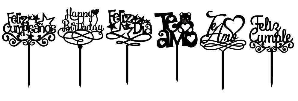 cake toppers de cumpleaños 10