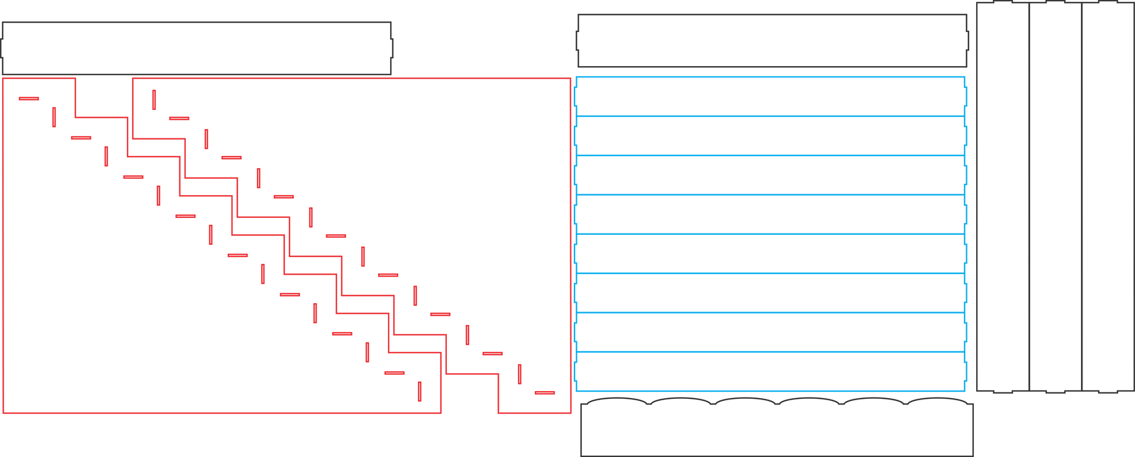 gradas para cupcakes