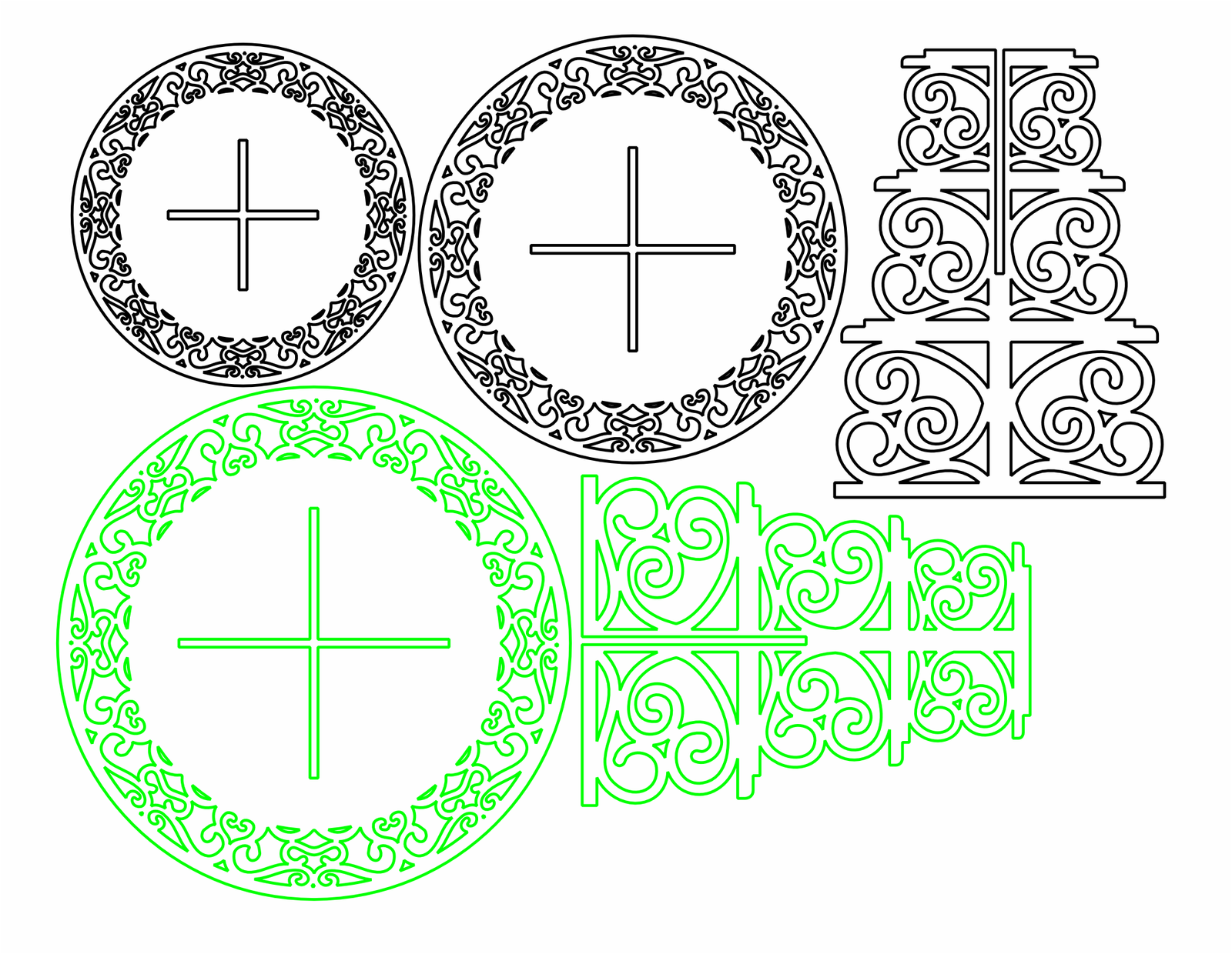 portacupcakes de 3 niveles