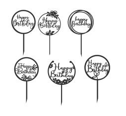 toppers happy birthday 10