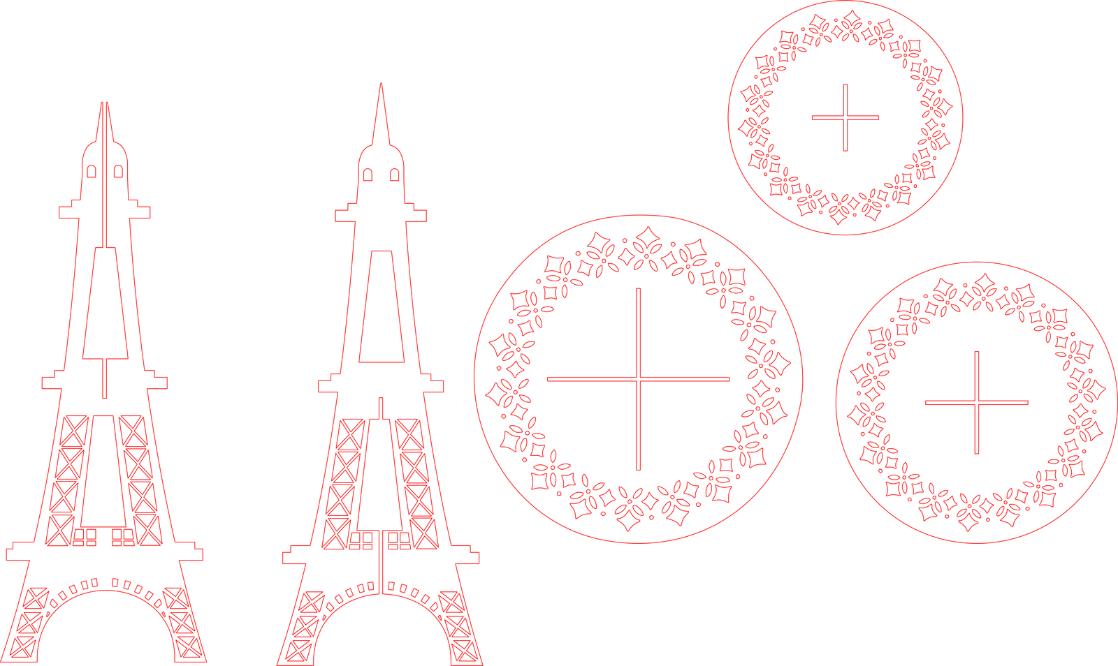 torre eiffel para cupcakes 2