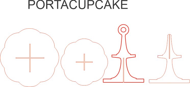torre para cupcakes 2 niveles
