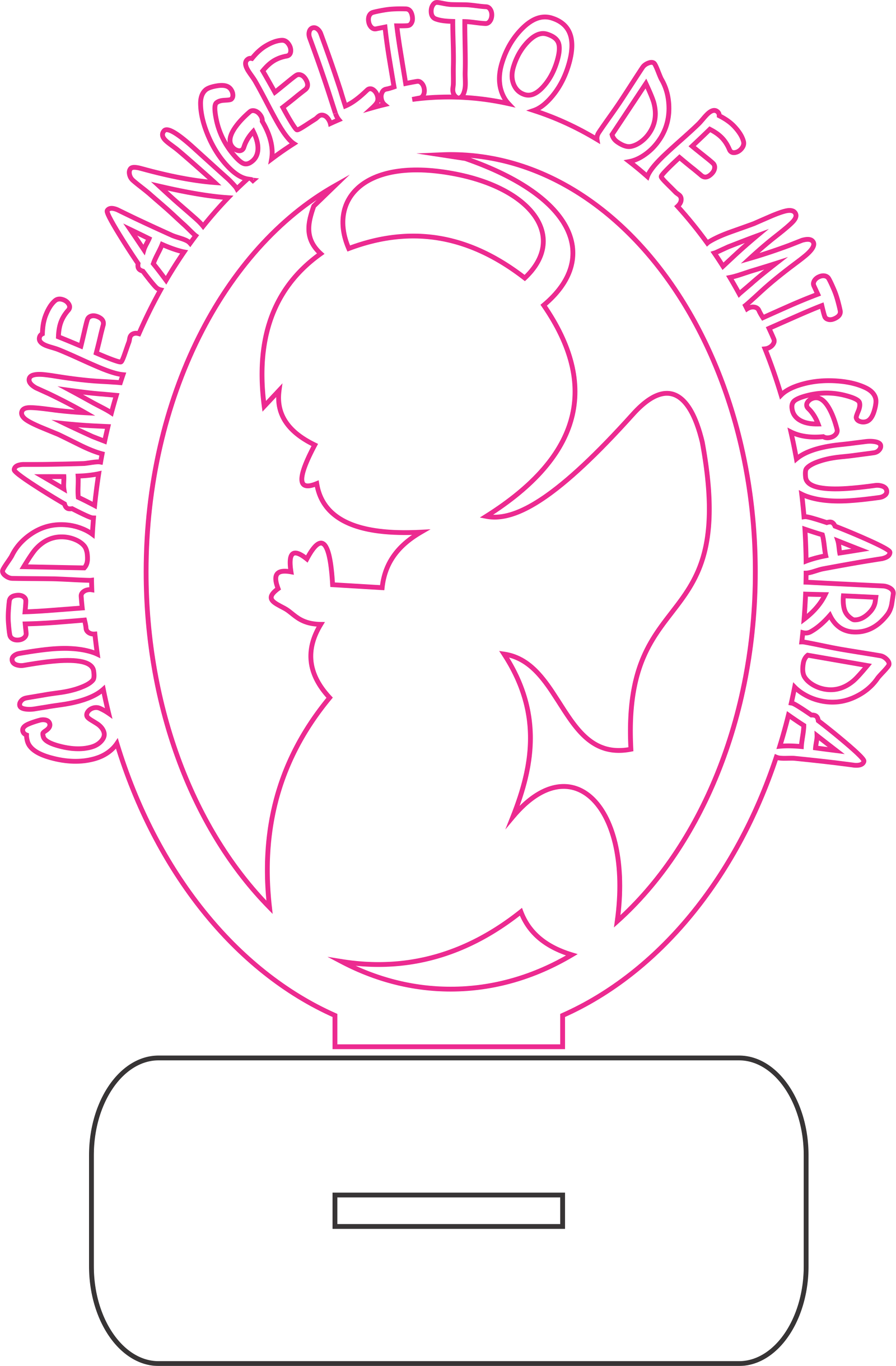 adorno cuídame angelito 2