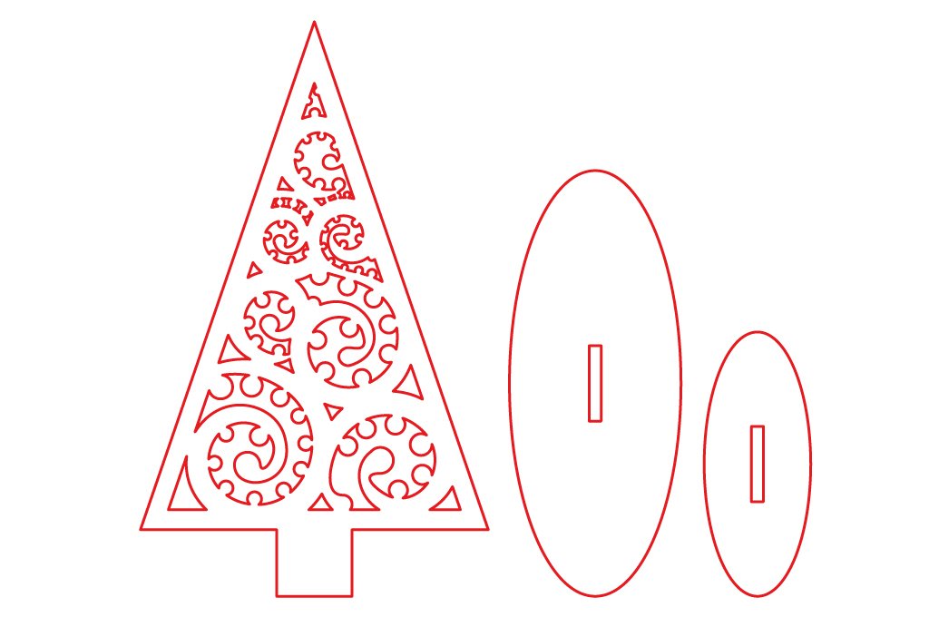 adorno de pino para mesa 2