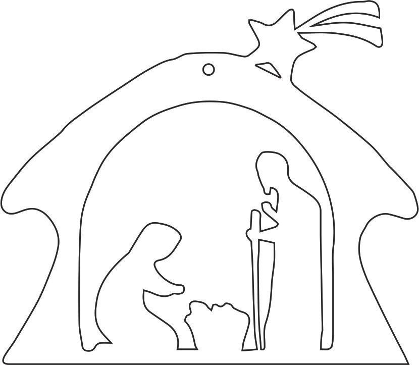 adorno para árbol nacimiento