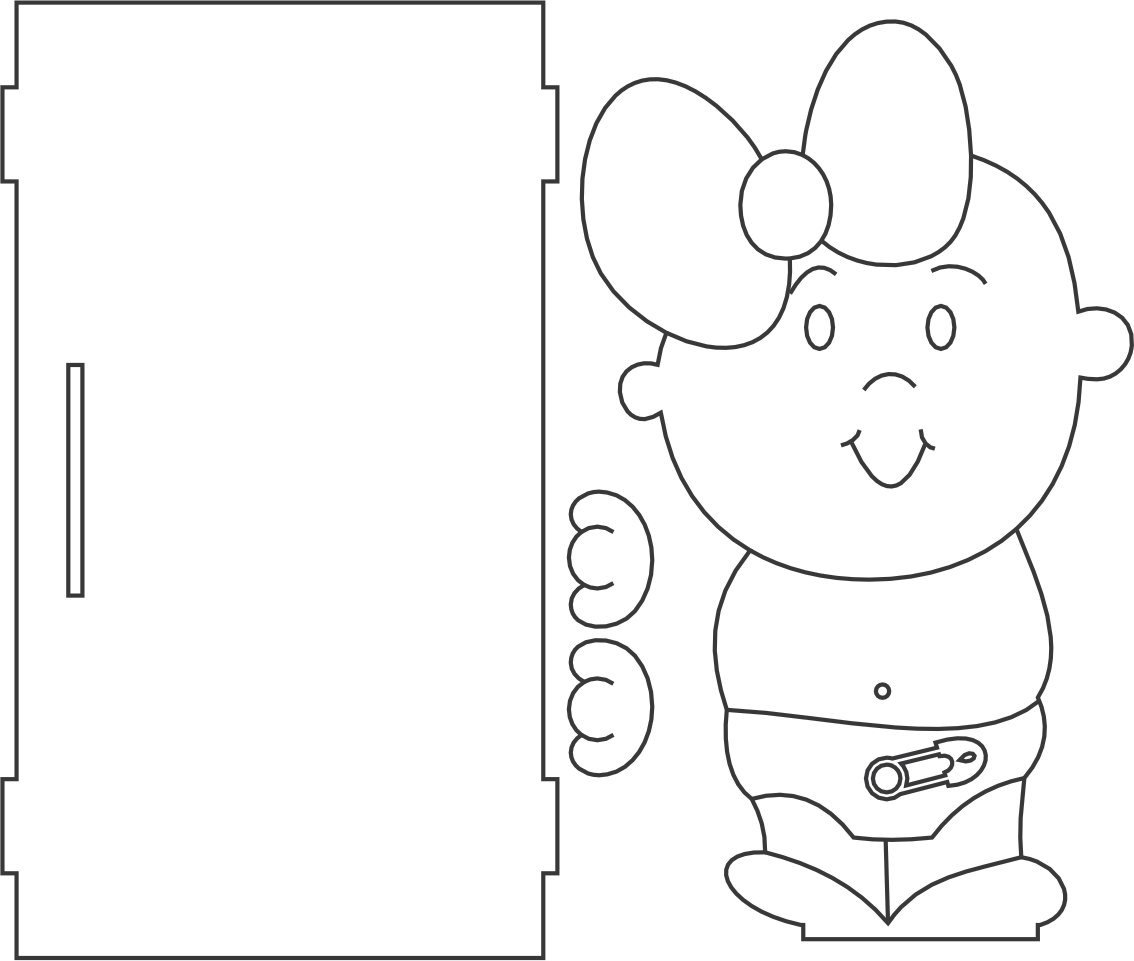 centro de mesa bebé