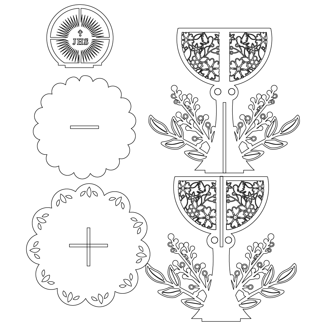 centro de mesa cáliz