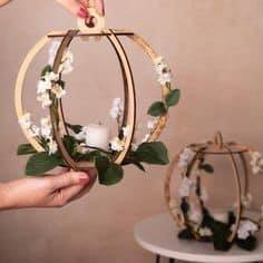 centro de mesa esférico