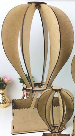 centro de mesa globo