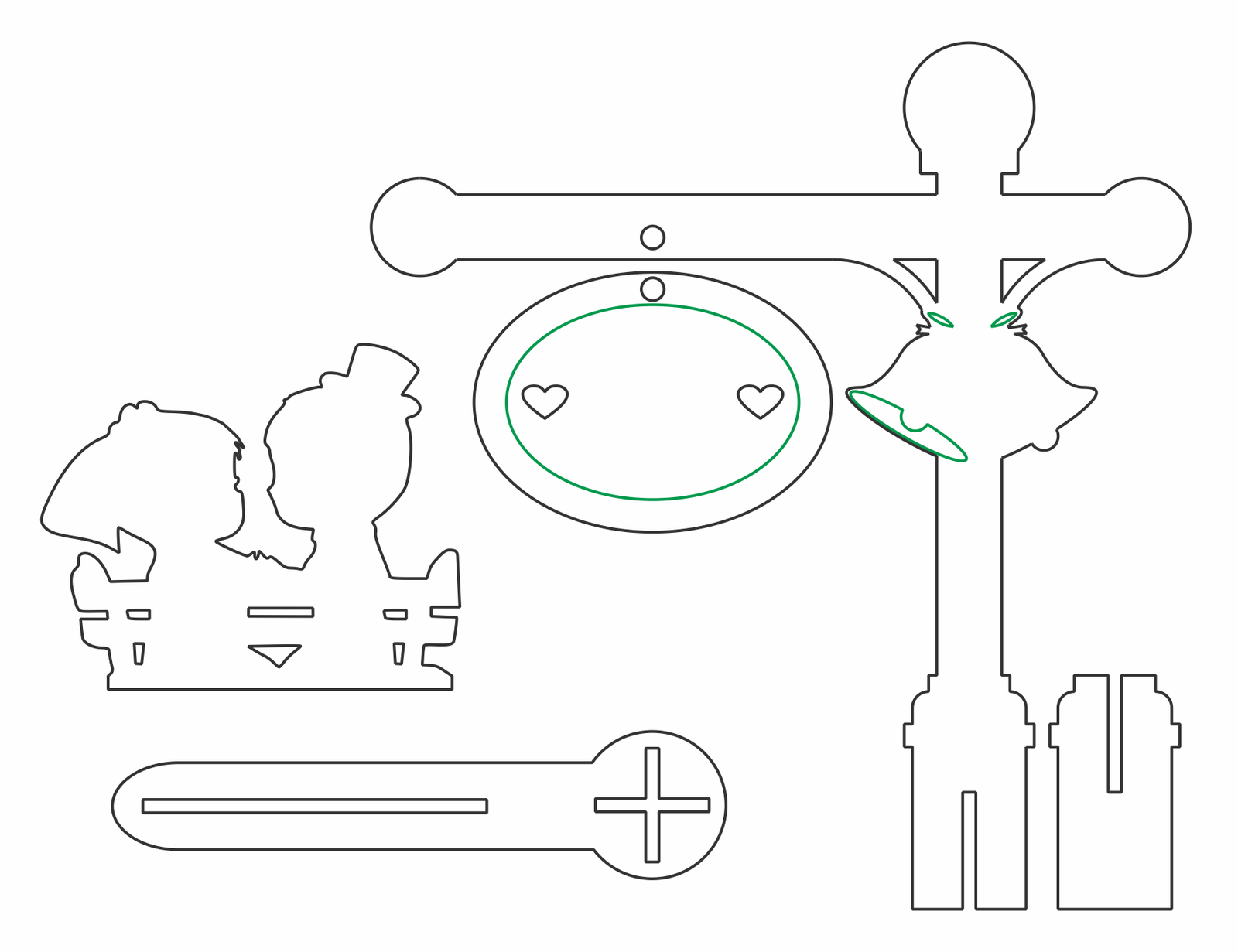 centro de mesa novios