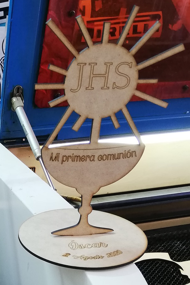 centro de mesa primera comunión