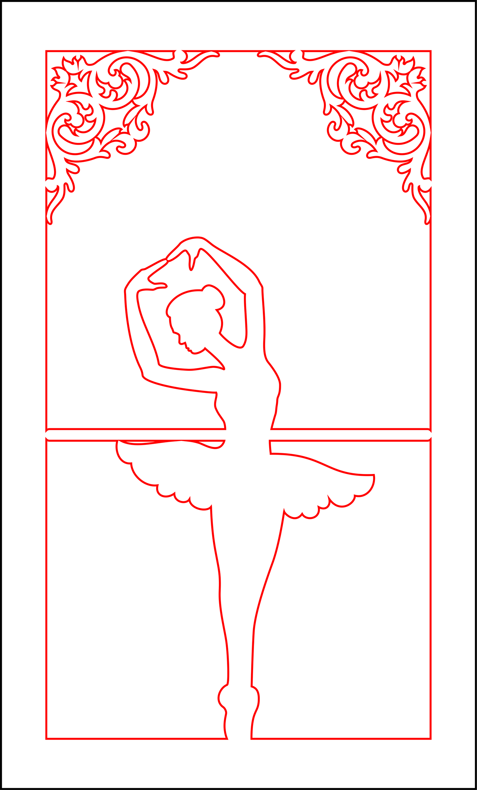 cuadro decorativo de bailarina 2