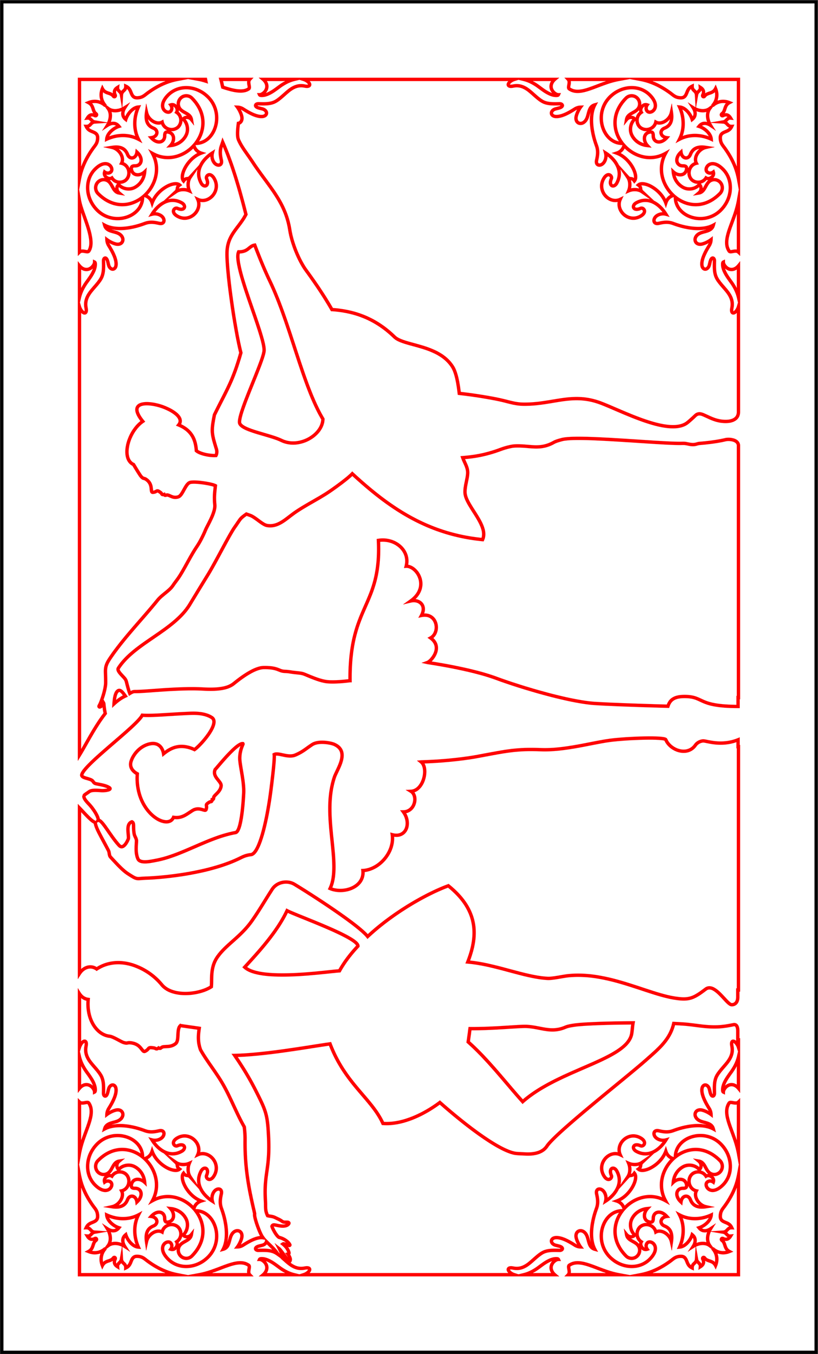 cuadro decorativo de bailarinas