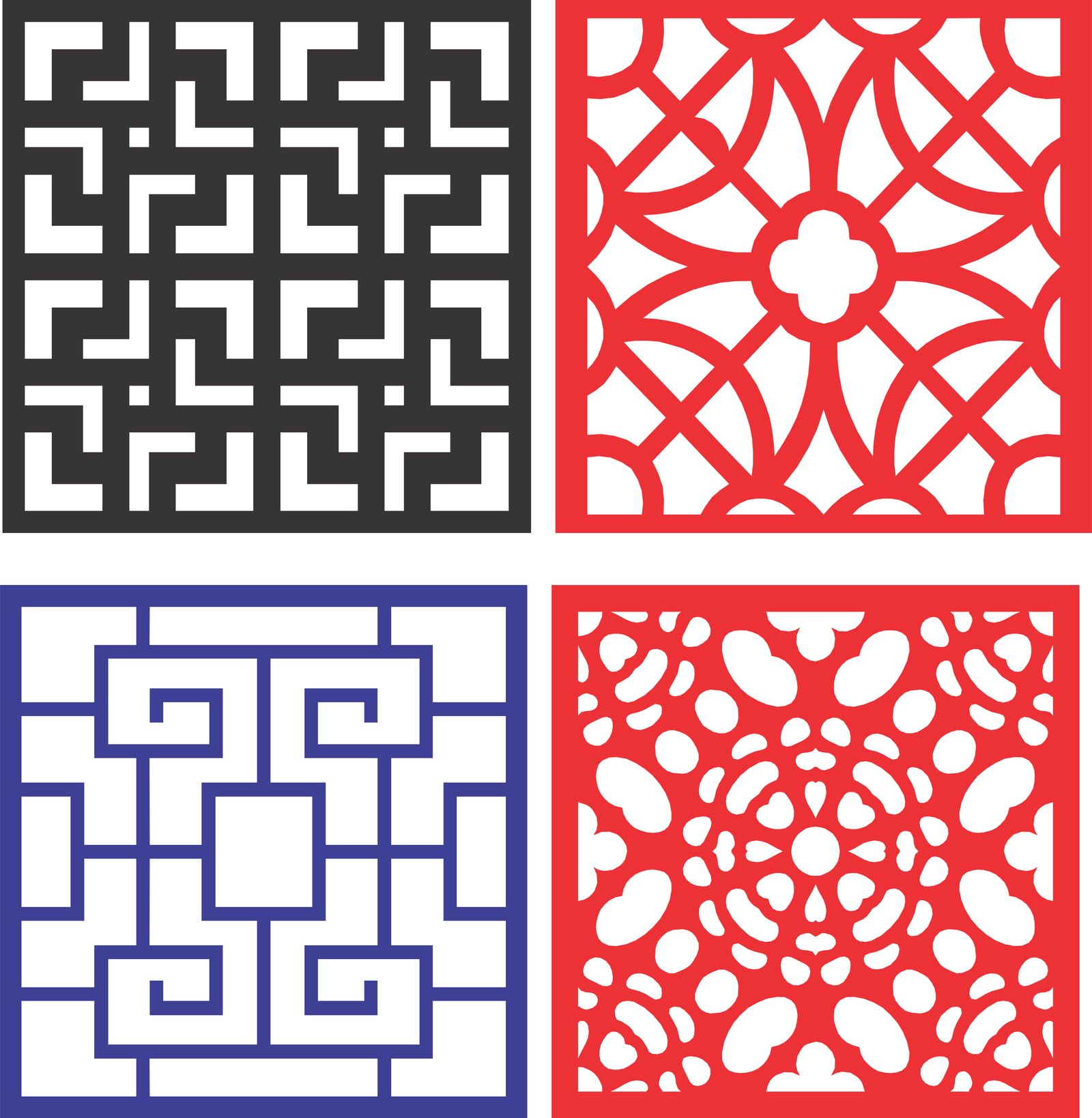 cuadros con patrones decorativos 6