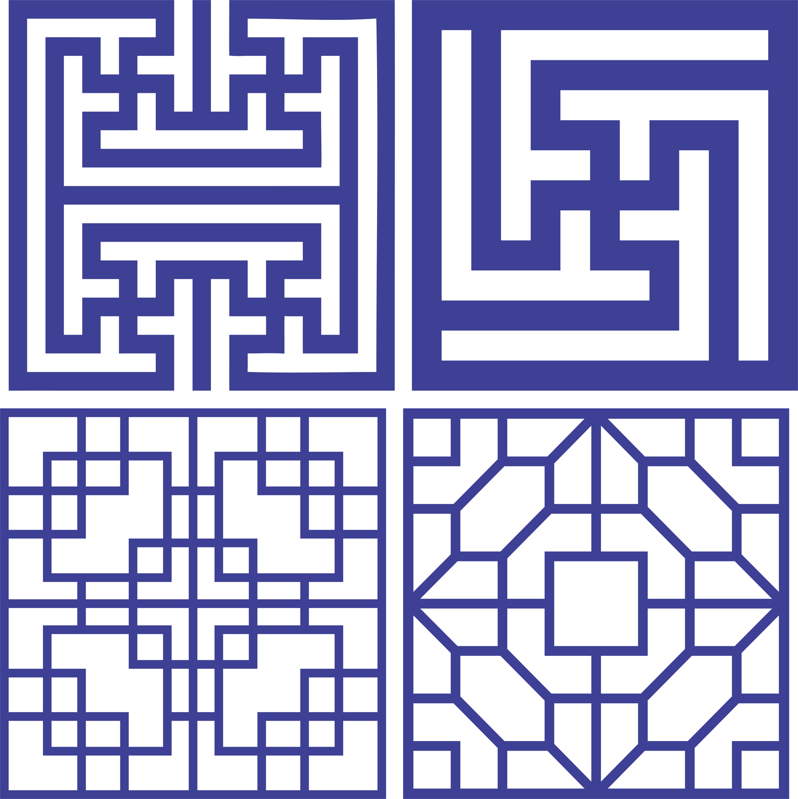 cuadros con patrones decorativos 7