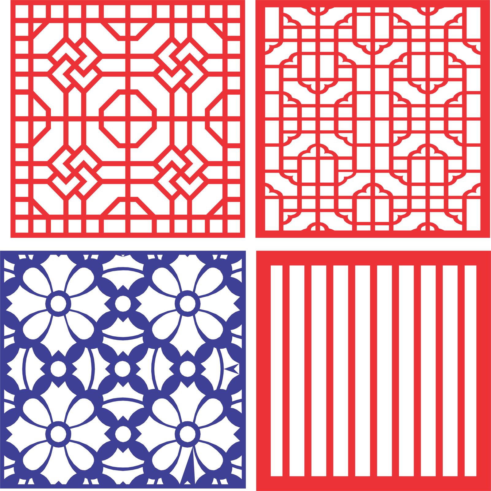 cuadros con patrones decorativos 8