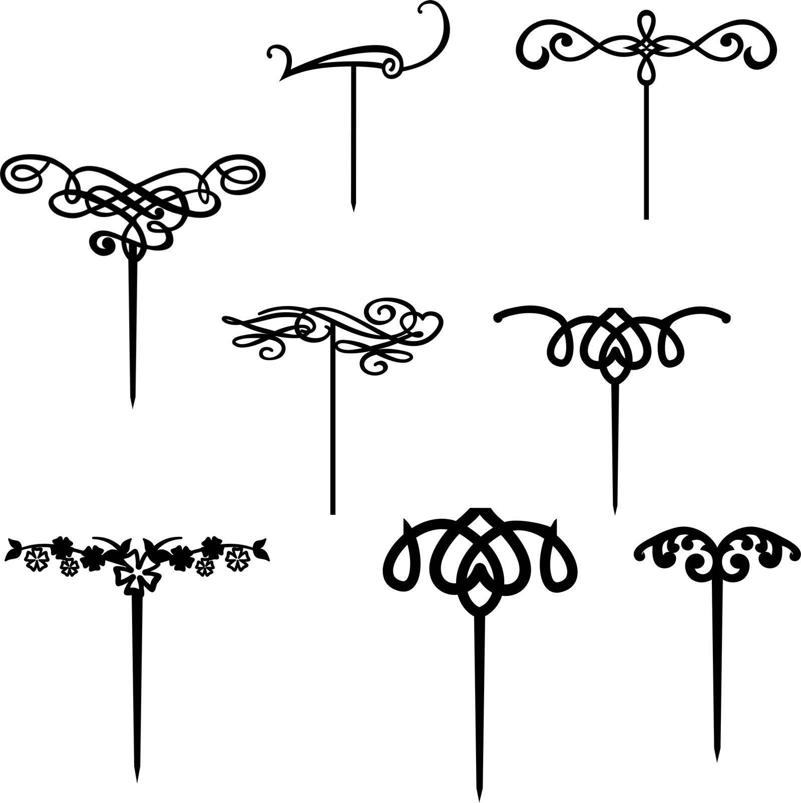 decoraciones para pastelería topper 2