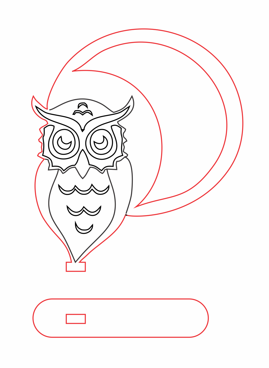 decoración de búho