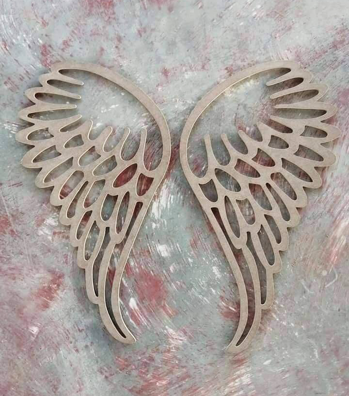 decoración de pared alas