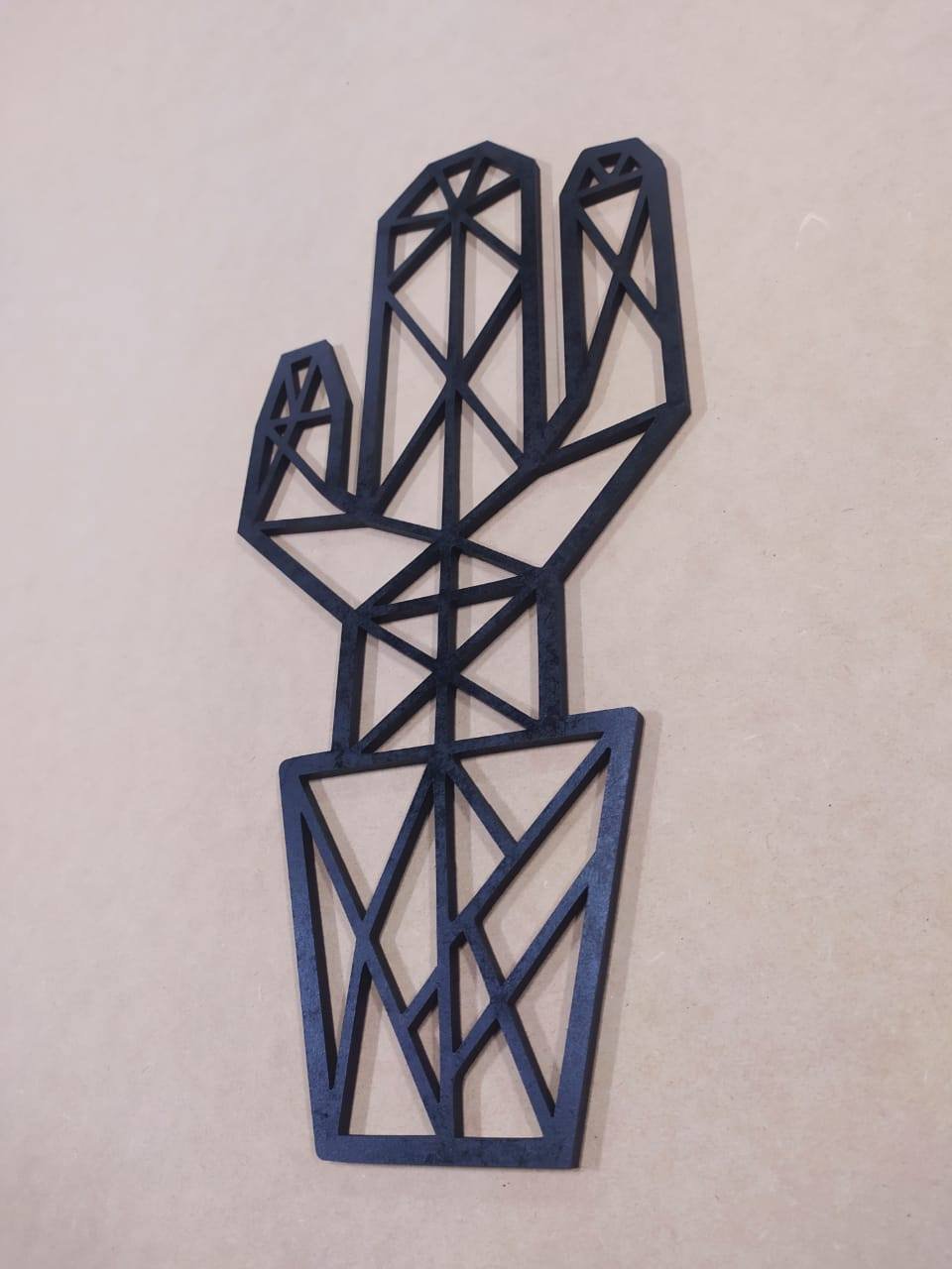 decoración de pared cactus