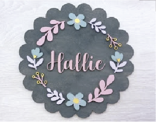 decoración de pared personalizable