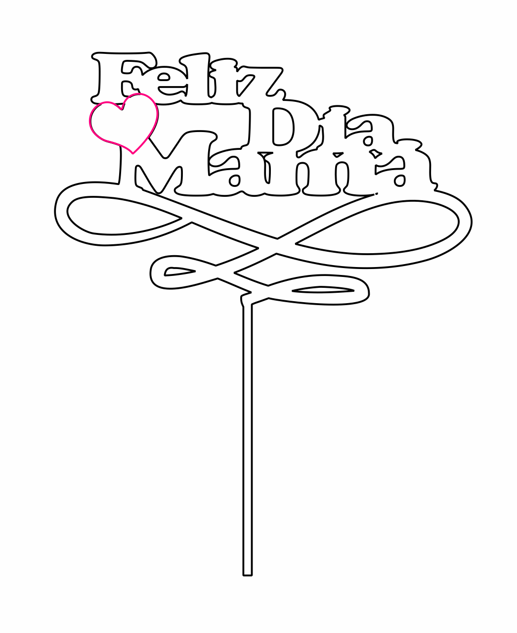 decoración feliz día mamá