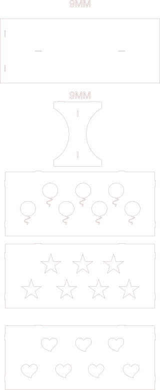 decoración rectangular