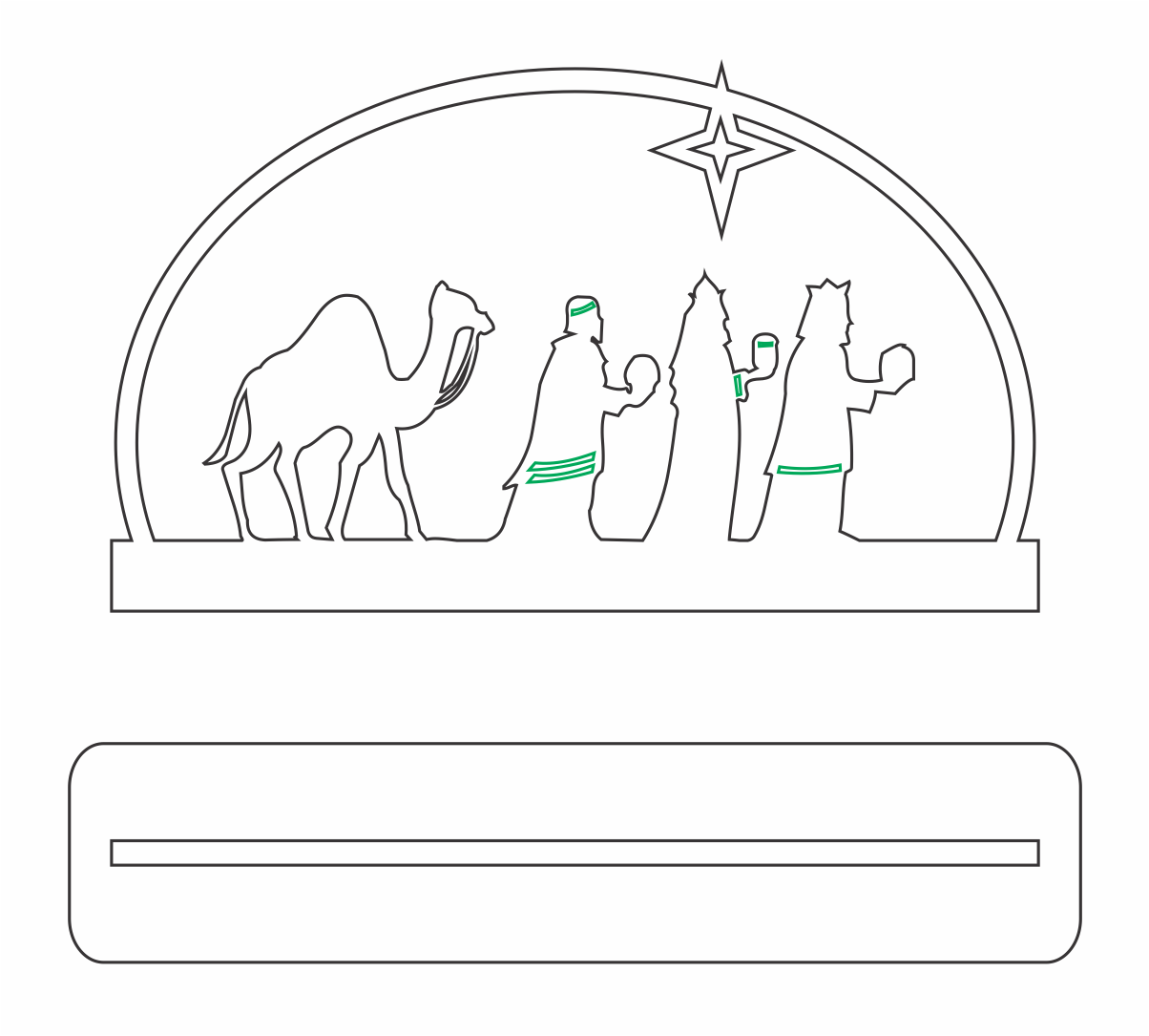 decoración reyes magos