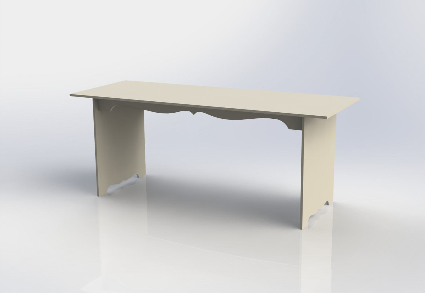 mesa de centro rectangular 2