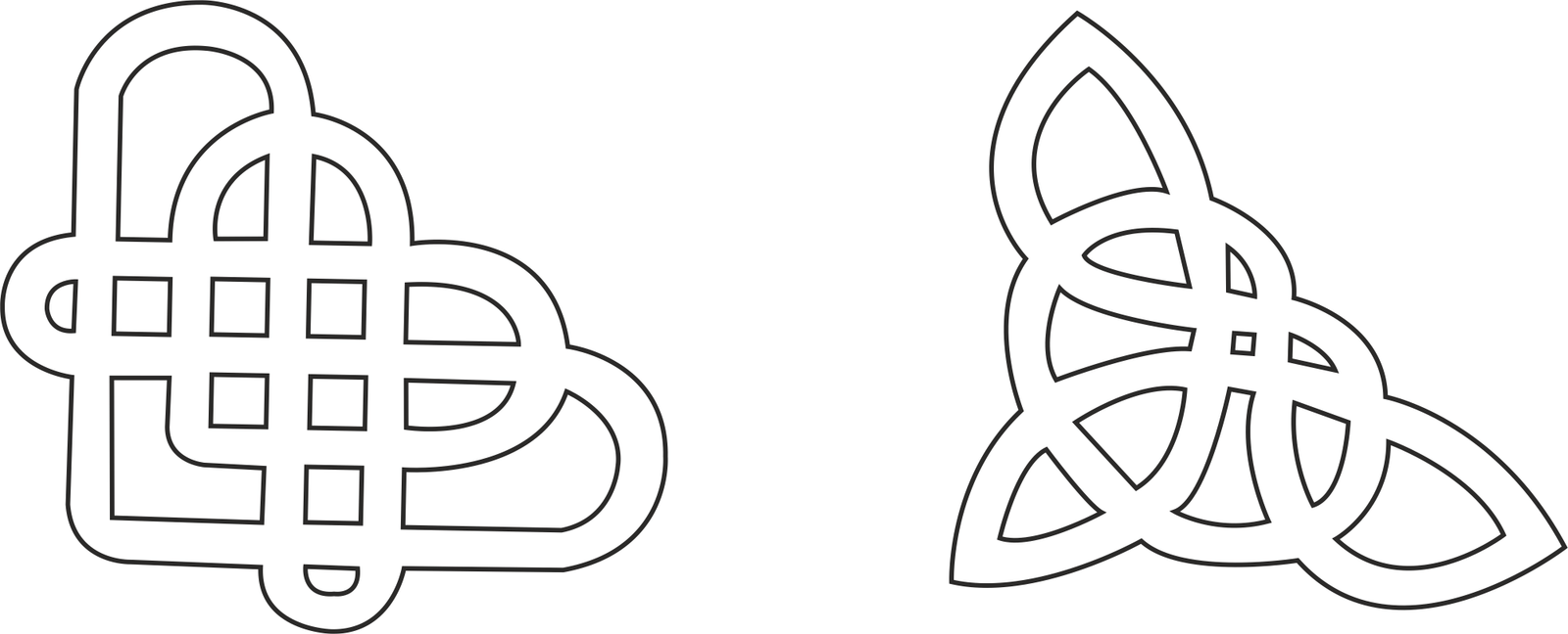 par de adornos esquineros