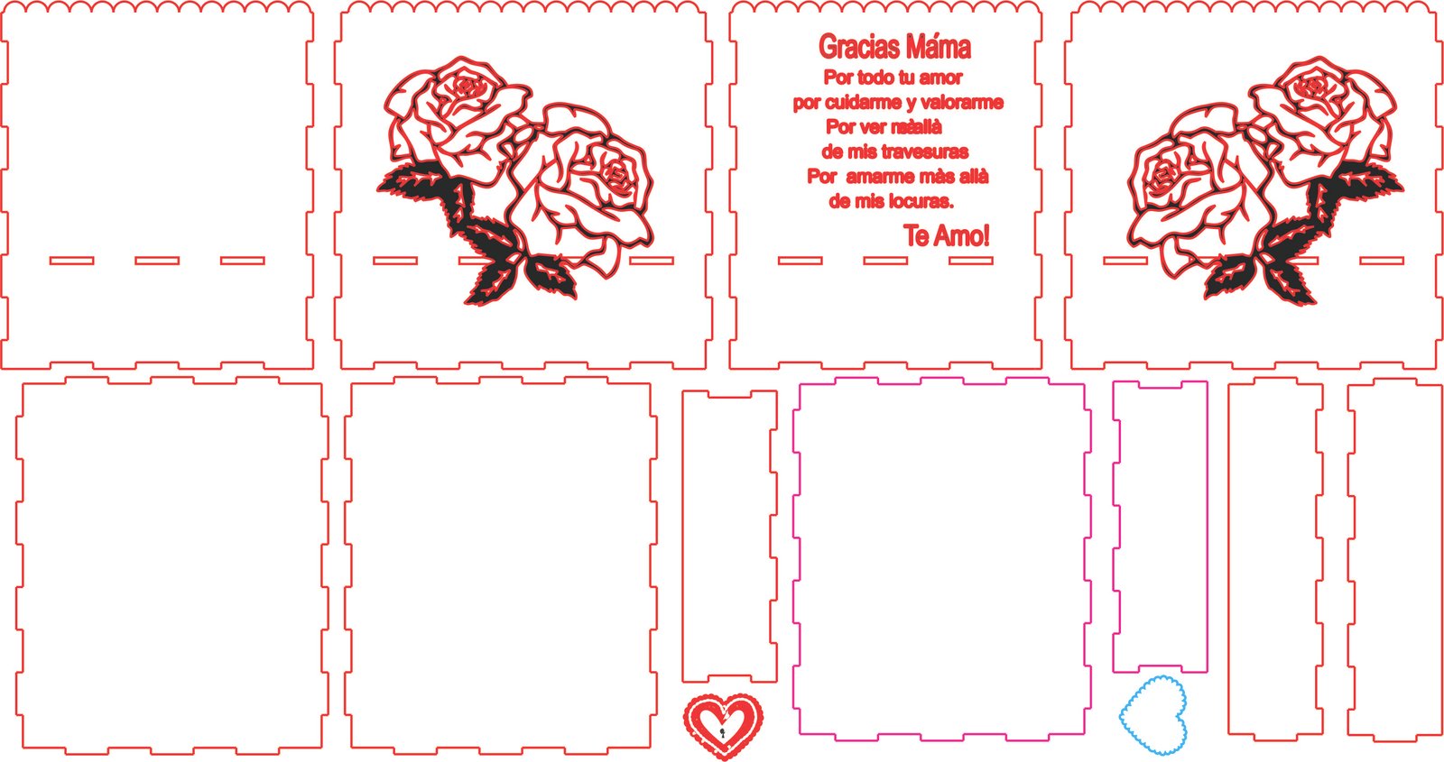 bases para celular flores