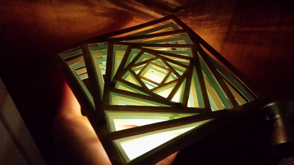 flor de loto lámpara