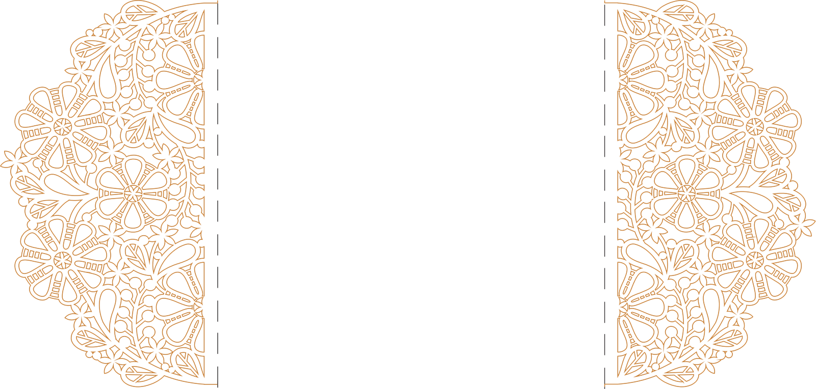 sobre plegable flores 2