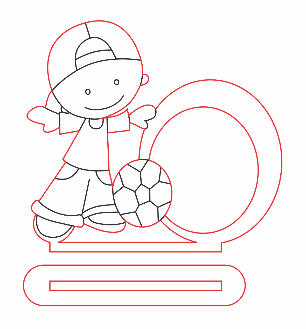 niño jugando fútbol