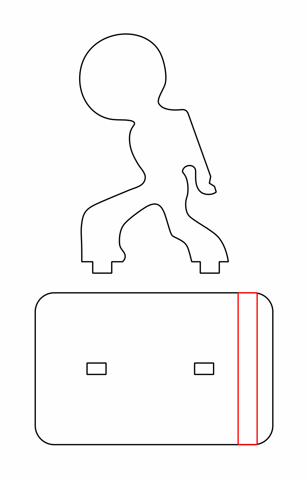 soporte para celular niño