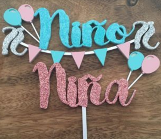 topper niño o niña
