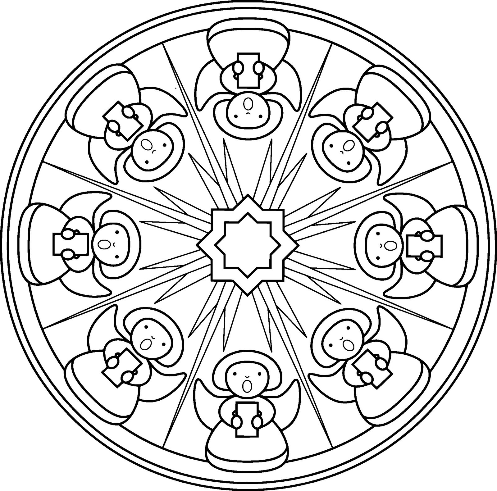 mandala ángeles