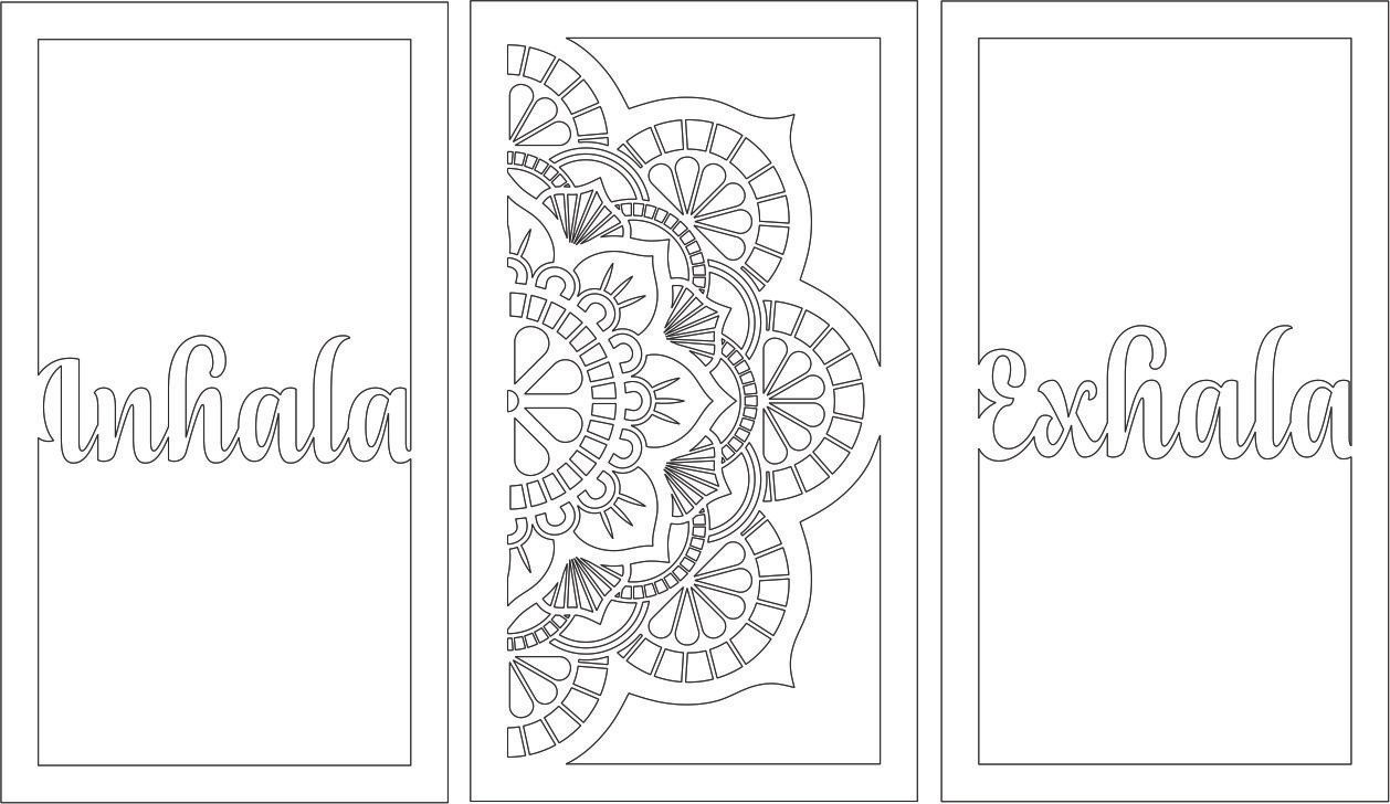 set de cuadros mandala