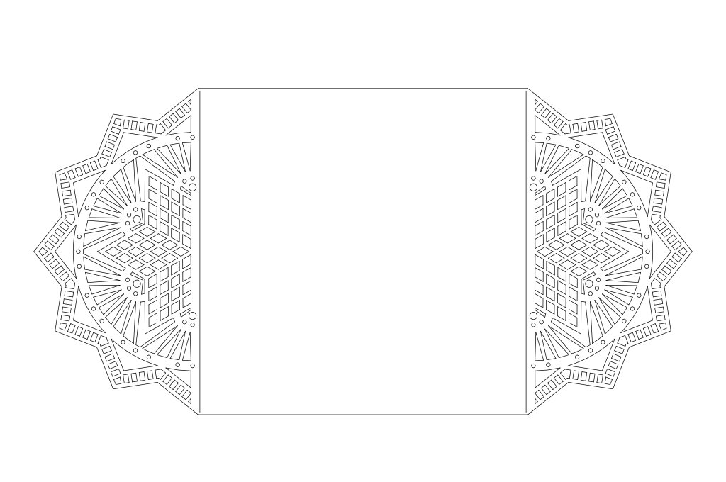 tarjetas tipo puertas mandala